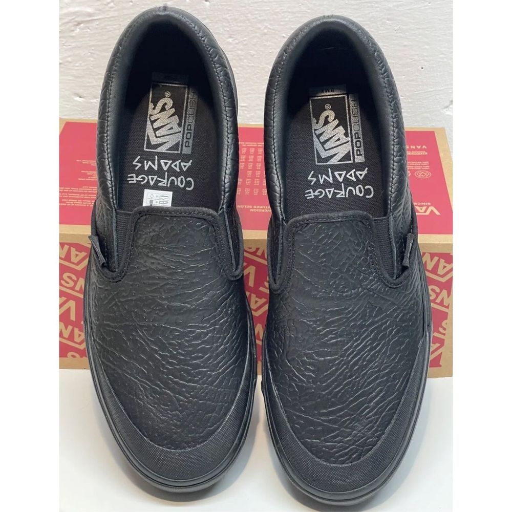 Vans Slip On Sneakers BMX Courage Adam’s Men’s Size 11.5 Black New - Picture 4 of 11